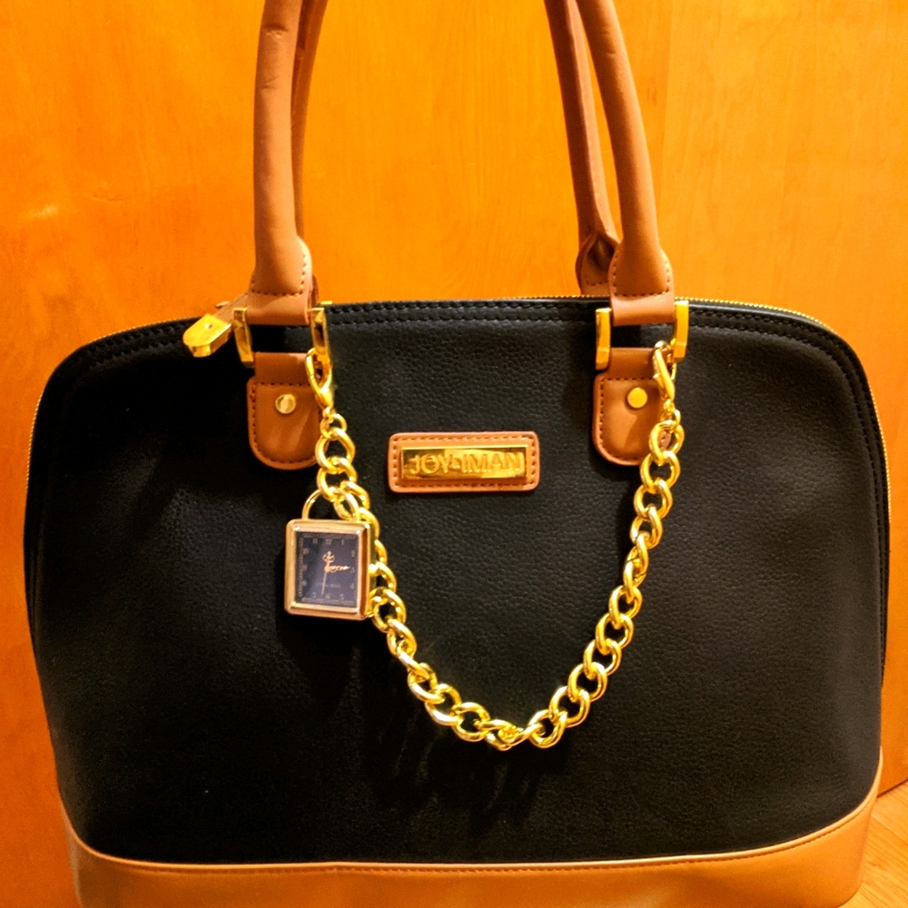 Iman and Joy Mongano handbag